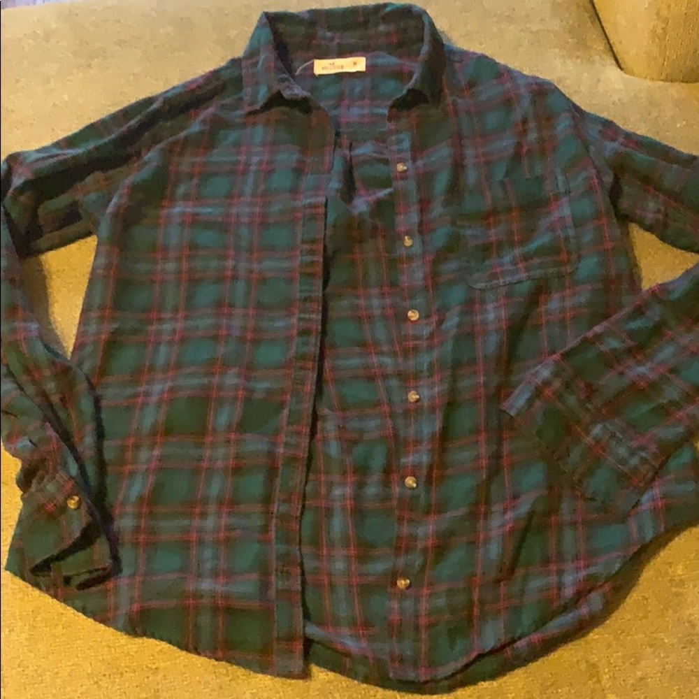 Hollister Plaid Flannel